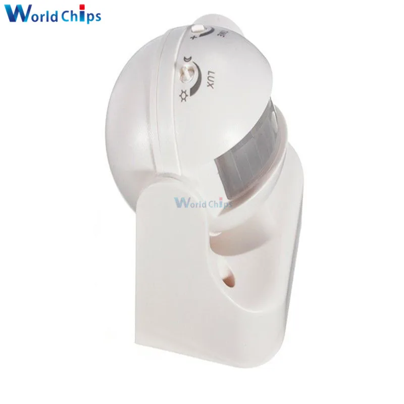 AC 220V-240V 180 Degree Outdoor IP44 Security PIR Infrared Motion Sensor Detector Movement Switch Max 12m 50Hz 3-2000LUX