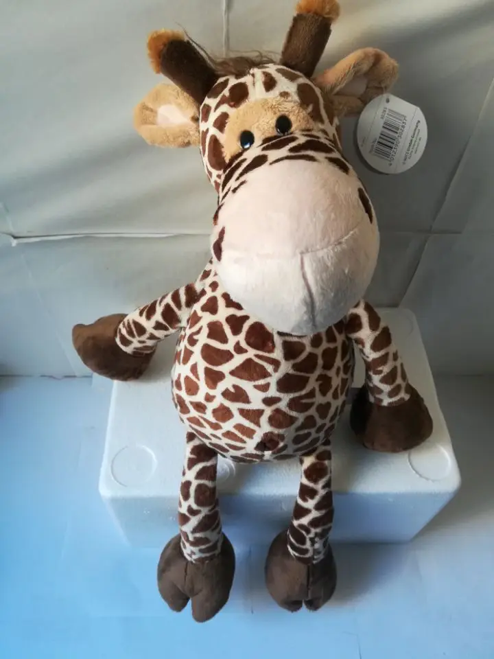 

large 45cm jungle giraffe plush toy cartoon giraffe soft doll throw pillow toy birthday gift s2027
