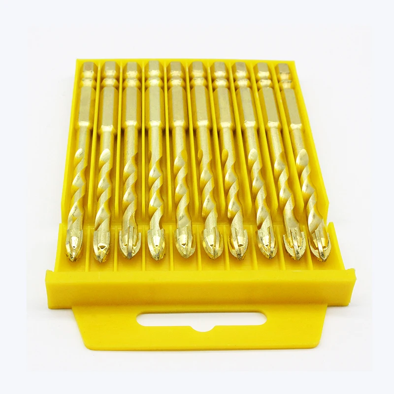 

Tungsten Carbide 6mm 8mm 10mm 12mm Tilling Twist Drill Bit for processing Tile Ceramic Cement wall Masonry Drilling