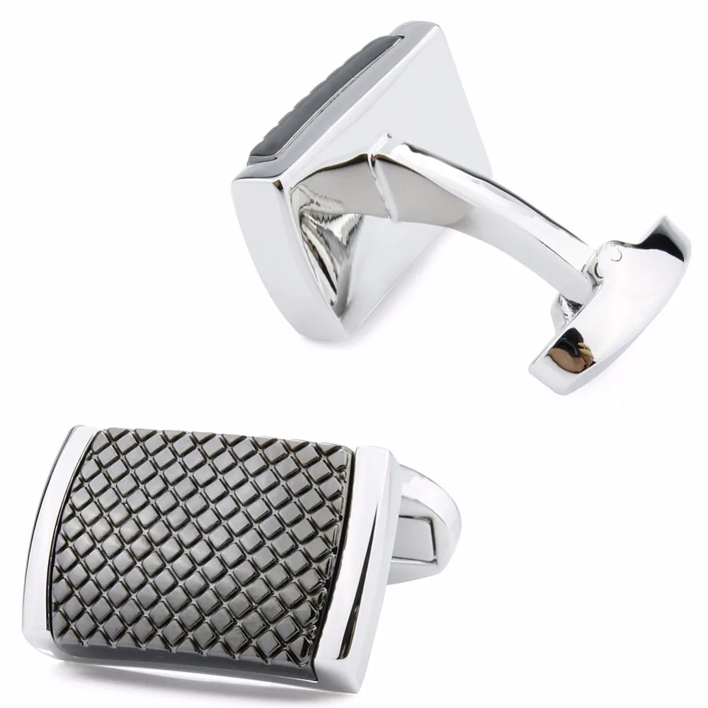 Formal Metal Cuff Button Men Fashion Cufflinks for Wedding Business Jewelry