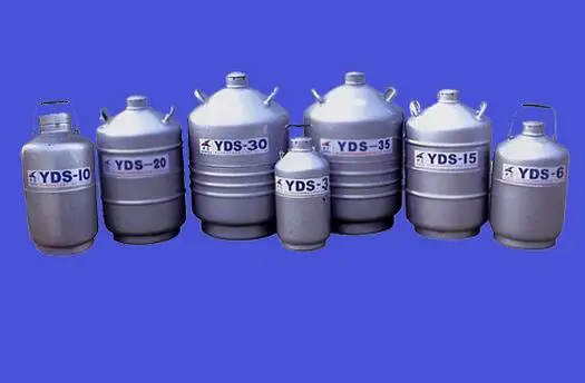 30L Nitrogen Container Liquid Nitrogen Cans for Liquid Nitrogen Storage Tank Cryogenic Tank Dewar with Strap YDS-30