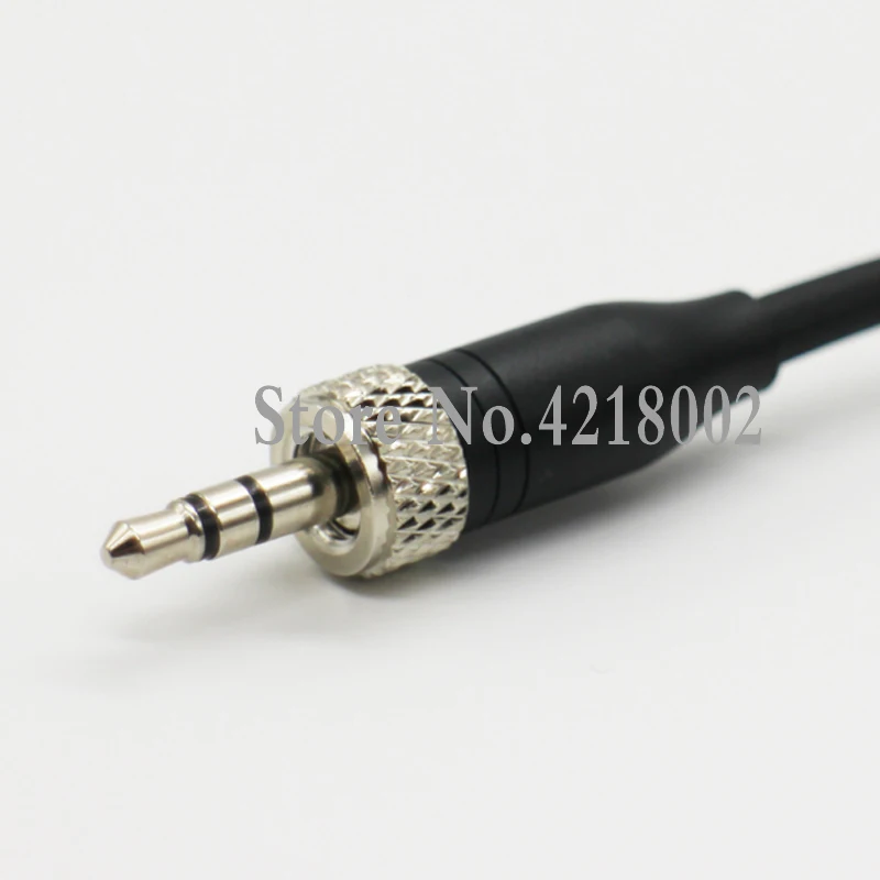 Imagem -02 - Pro Clipe de Gravata no Microfone de Lavalier Microfone 3.5 mm Jack Estéreo Parafuso Bloqueio Lapela Mic para Sennheiser sem Fio Bodypack Transmissor