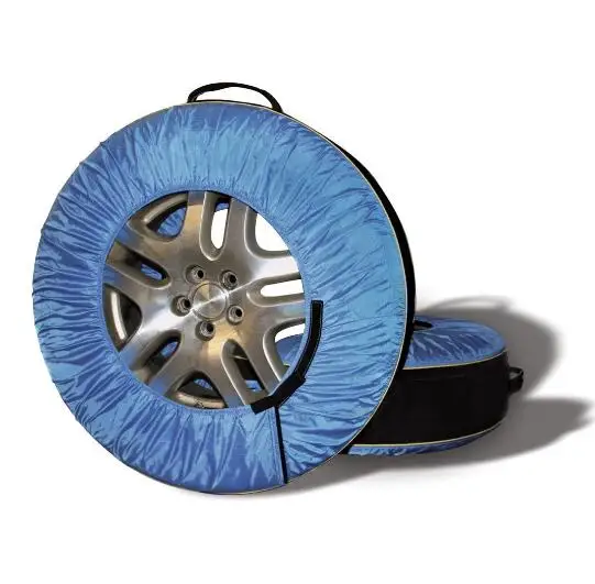4Pcs Universal Car Spare Tire Cover For Sun Shade Dust-Proof Polyester Tyre Protector Wheel Accessories For Sedan Suv Tire Cover