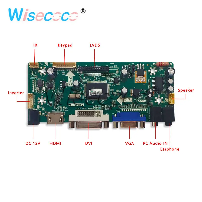 Imagem -04 - Lcd 17.3 G173hw01 v0 Tft 1920*1080 60hz com Placa de Áudio Lvds Dvi pc Alto-falante Lvds Vga para Notebook pc