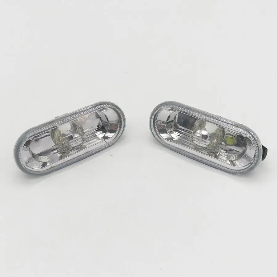 2pcs For VW Polo 2000 2001 2002 2003 2004 2005 Car-Styling Side Marker Turn Signal Light Lamp Repeater