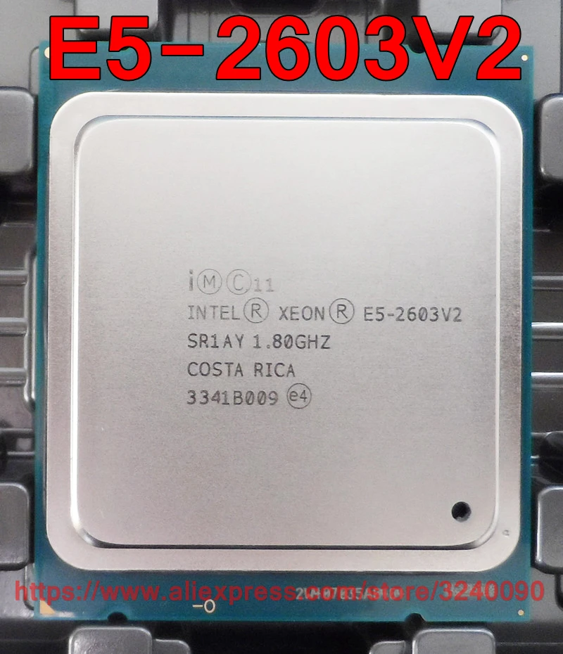 

Intel Xeon CPU processor E5-2603V2 1.80GHz 4-Cores 10M LGA2011 E5 2603V2 free shipping speedy ship out E5-2603 V2 E5 2603 V2