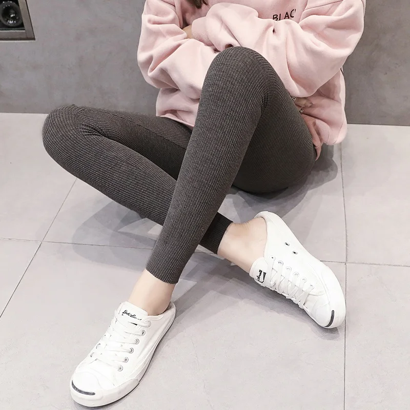 

Pregnant women pants 2019 new spring and summer wild wear pregnant women stomach lift leggings tide mom fashion feet pants