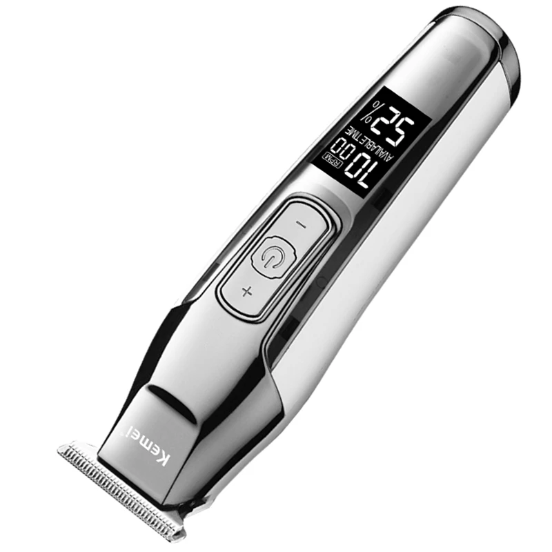 Kemei professional hair trimmer for men beard grooming hair clipper edge rechargeable electric hair cutting machine barber