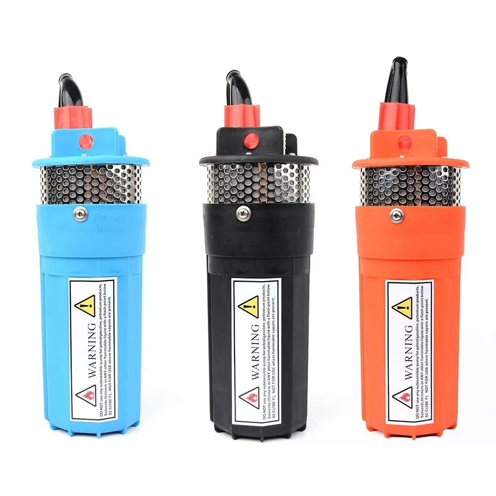 DC 12V/24V 6.5L/Min Lift=70m Deep Well Submersible Pump Small/Mini Electric,Water Transfer,12 V 24 Volt