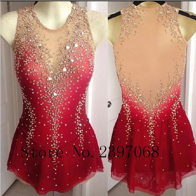 

Custom Ice Skating Dresses Graceful New Brand Figure Skating Dresses For Competition DR4212