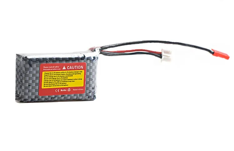 Batteria Lipo 1pcs YW li-polimero 2S 7.4v 800mah per trasmettitore MC6A MC6B ZF-6A MC-E7 Rc