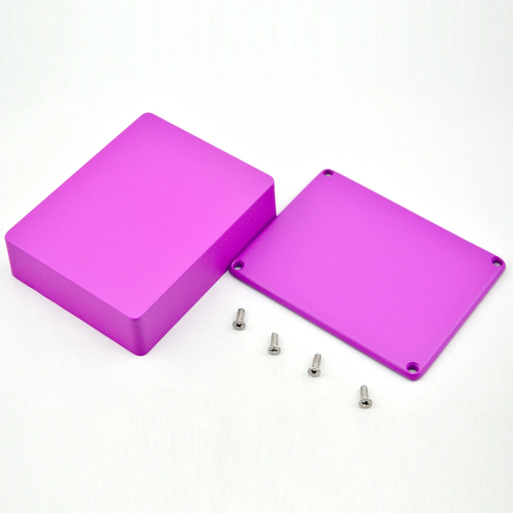 New LANDTONE1590BB Diecast Aluminum Enclosures Colorful Painting For DIY Guitar Pedal Kits