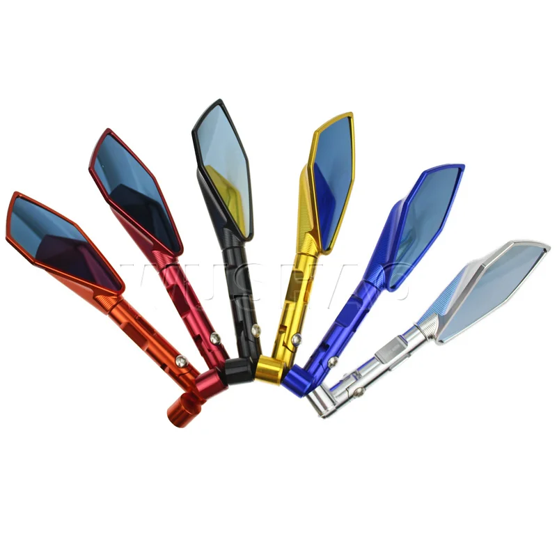 Motorcycle CNC Aluminum Rearview Side Mirrors For Kawasaki Z900 Z1000 Z650 Z125 Z 900 1000 650 125