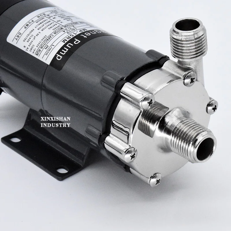 Homebrew Brewing Magnetic Water Pump MP-15RM 220V Food Grade 304 Stainless Steel High Temperature 140C 1/2\