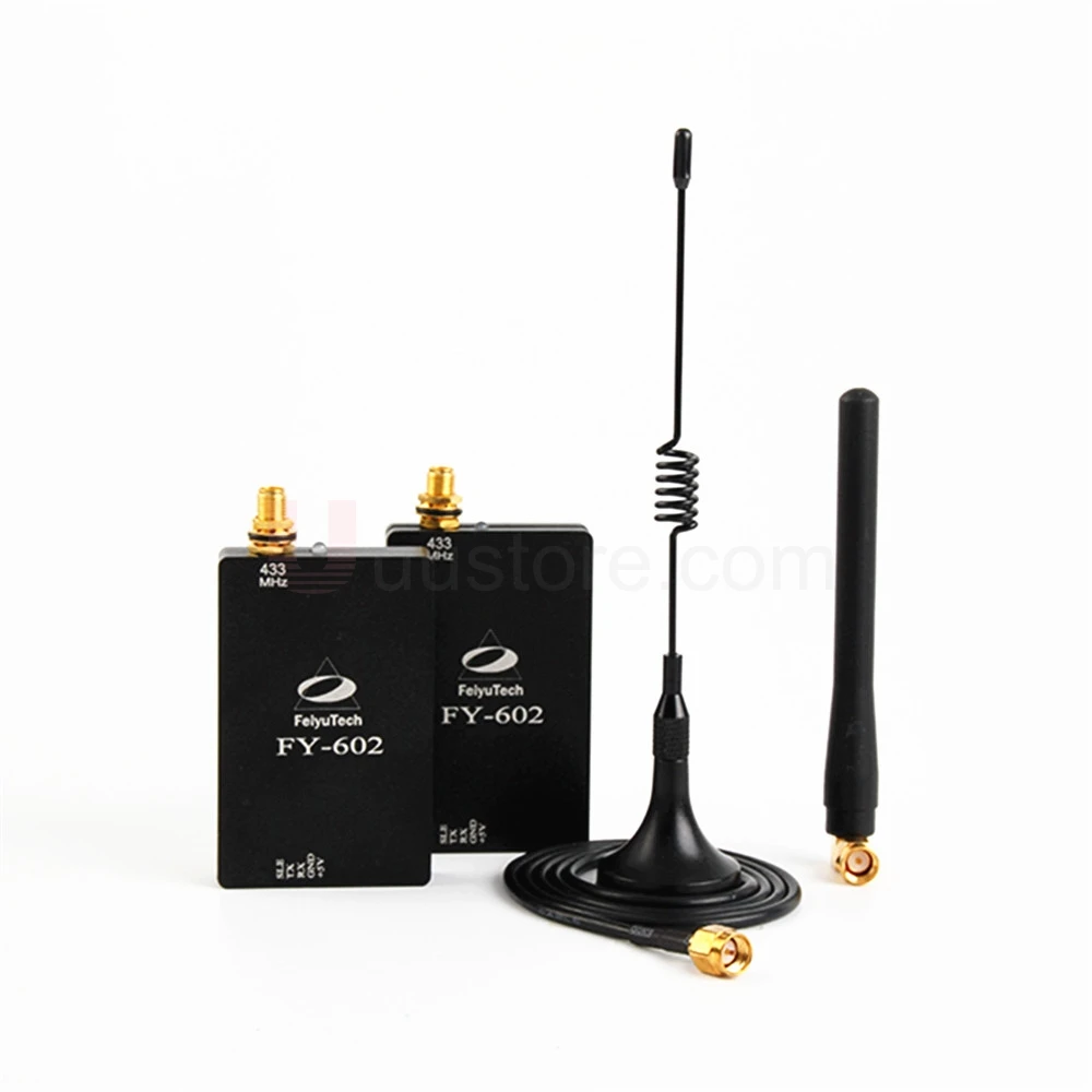 FY 602 UHF 433mhz datalink FY-602 Data Radio (distanza di 10Km per telemetria in tempo reale) per pilota automatico UAV e FPV