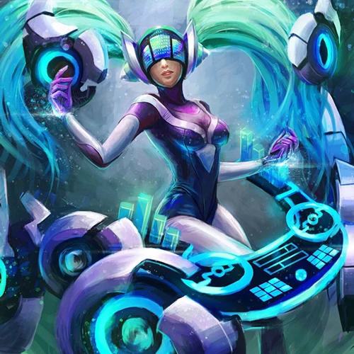 

LOL DJ Sona Cosplay Costume Halloween Costumes