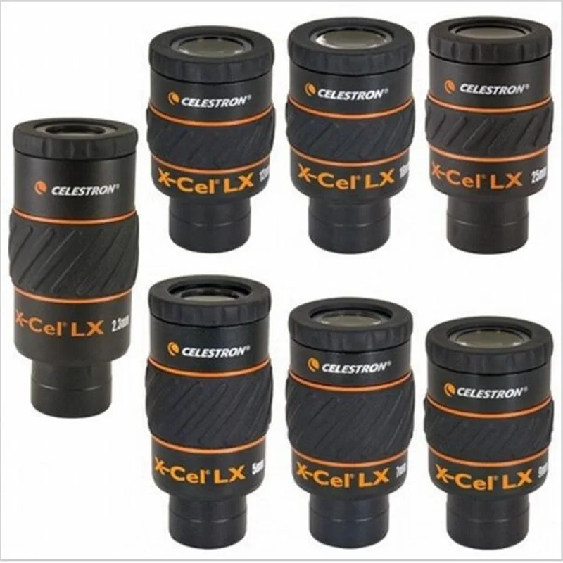 CELESTRON  X-CEL LX 2.3mm wide-angle high-definition large-caliber high-powered telescope eyepiece accessories