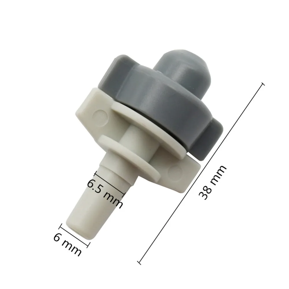 50/100/200Pcs 0.7mm Mist Nozzles Garden Lawn Atomization Cooling Sprayer Heads 6mm Interface Micro Irrigation System Sprinklers