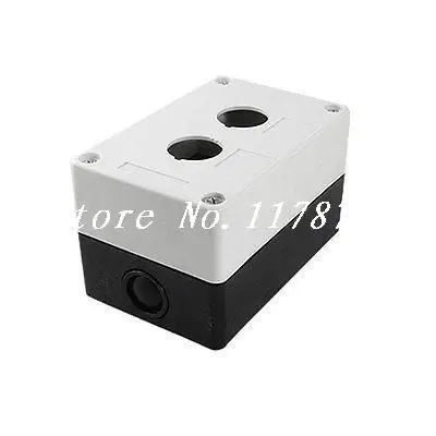 

Plastic Control Station 2 Switch 22mm Push Button Case Box Soeyj