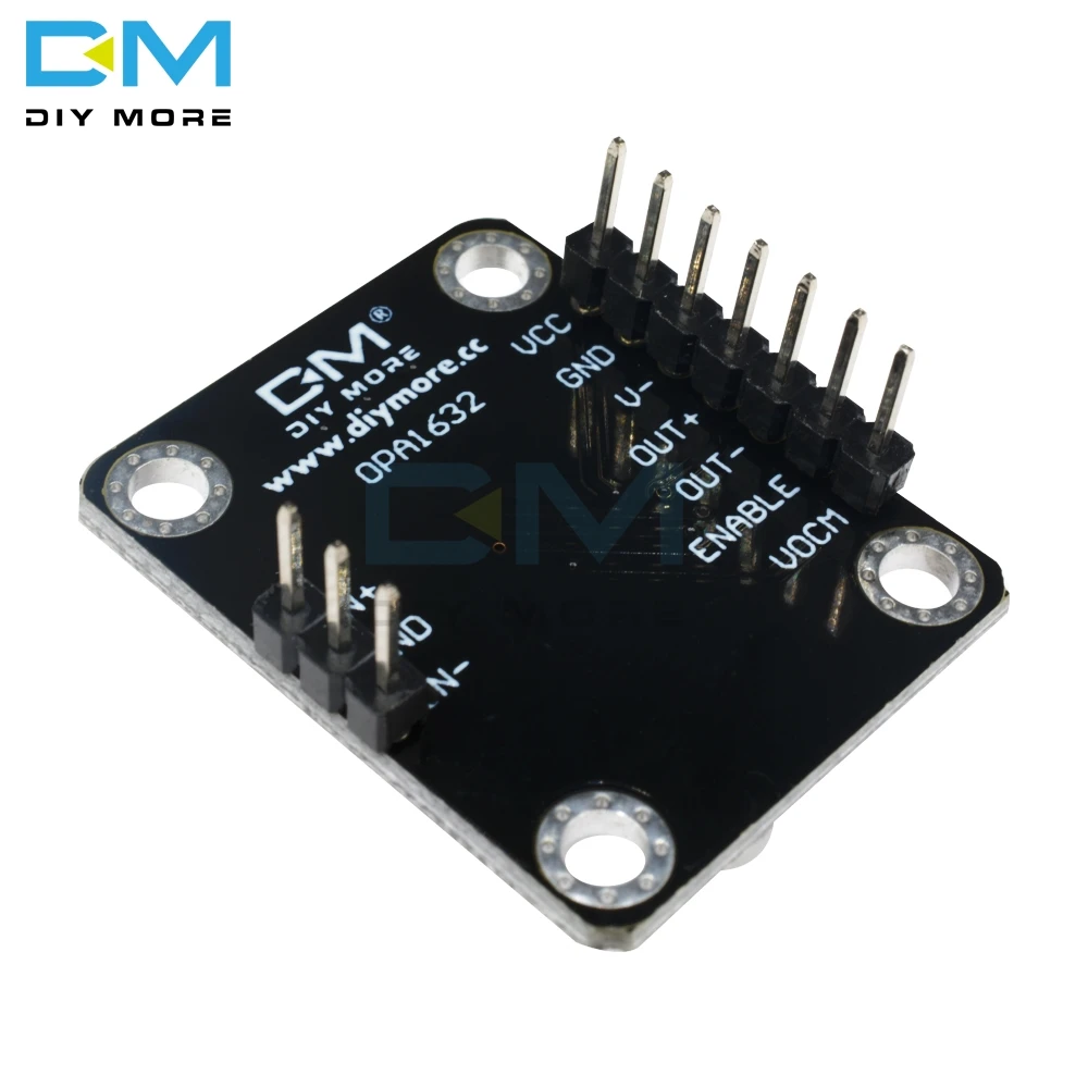 OPA1632 Fully Differential Audio Operational Amplifier Board ADC Driver Module Minimizes Common Mode Noise Interference