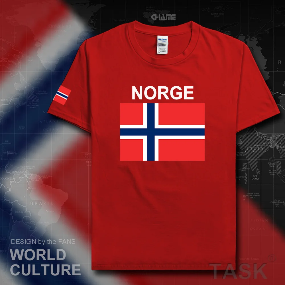 Norway Norge men t shirt 2017 jerseys nation team tshirt cotton t-shirt sporting meeting fitness gyms clothing tees Norwegian