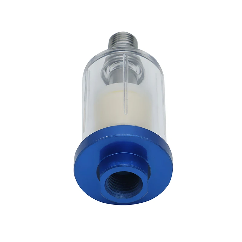 New High Quality 1/4\'\' Water Oil Separator Inline Air Hose Filter Moisture Trap For Compressor Spray Paint Gun Pneumatic Parts