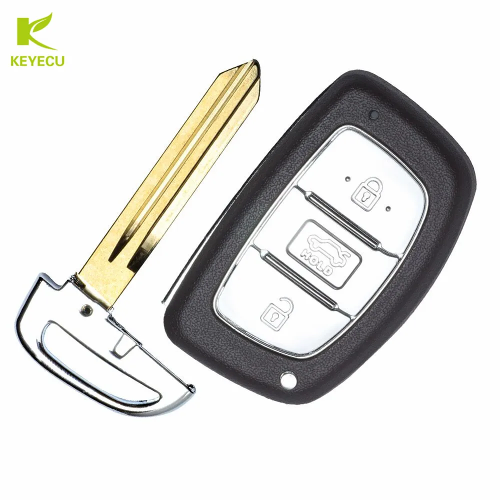 

KEYECU New Smart Remote Car Key Fob 3 Button 433Mhz PCF7952 for Hyundai Elantra Avante I30 2014-2017