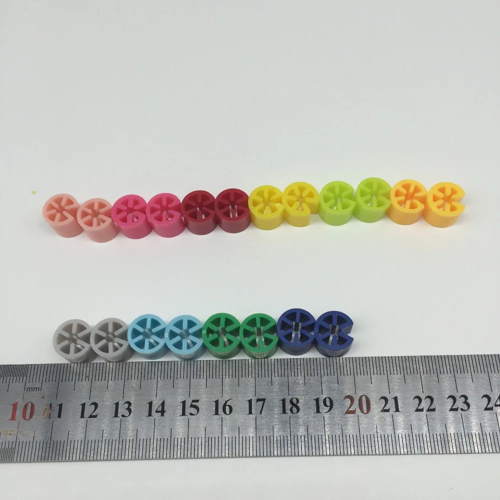 Plain Colorful Size Markers, Blank Size Tags for Clothes Hangers, Hanger Decoration, Garments Size Lable, 100Pcs Lot