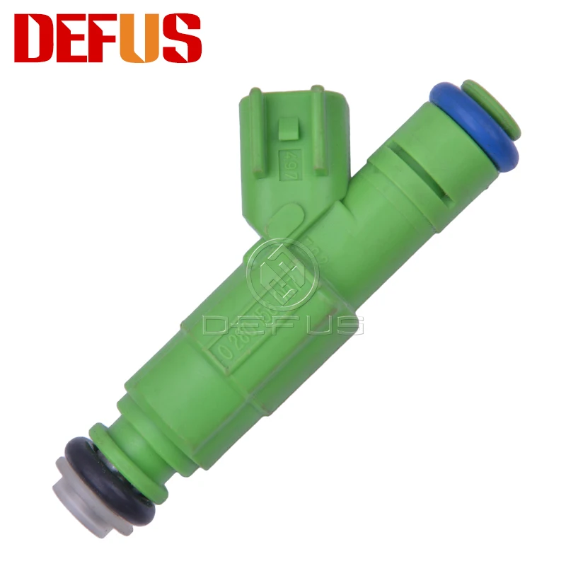 DEFUS 6PCS OEM 0280156007 Fuel Injector For Dodge Caravan Grand Caravan 2001-2007 3.3L V6 High Quality New 04861454AA 81212141