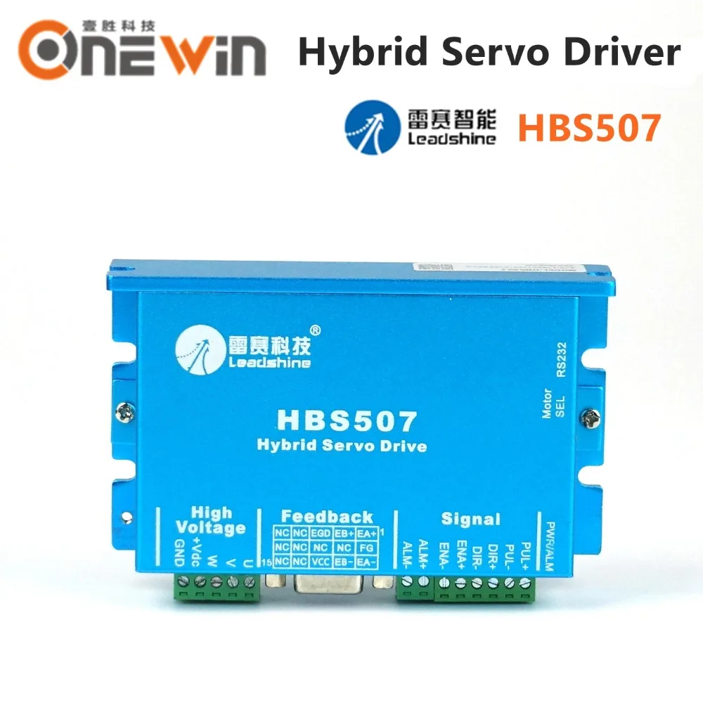 

original Leadshine HBS507 3 Phase Hybrid Servo Closed Loop 24-50VDC