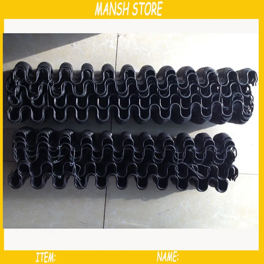 

5pcs/lot diameter 3.8mm Sofa Springs S shape Bed Springs Furniture Accessory Free Shipping