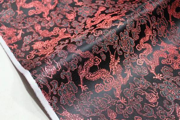 Japanese style jacquard tapestry damask fabric for diy cloth cushion cover curtain sofa table cloth patchwork upholstery