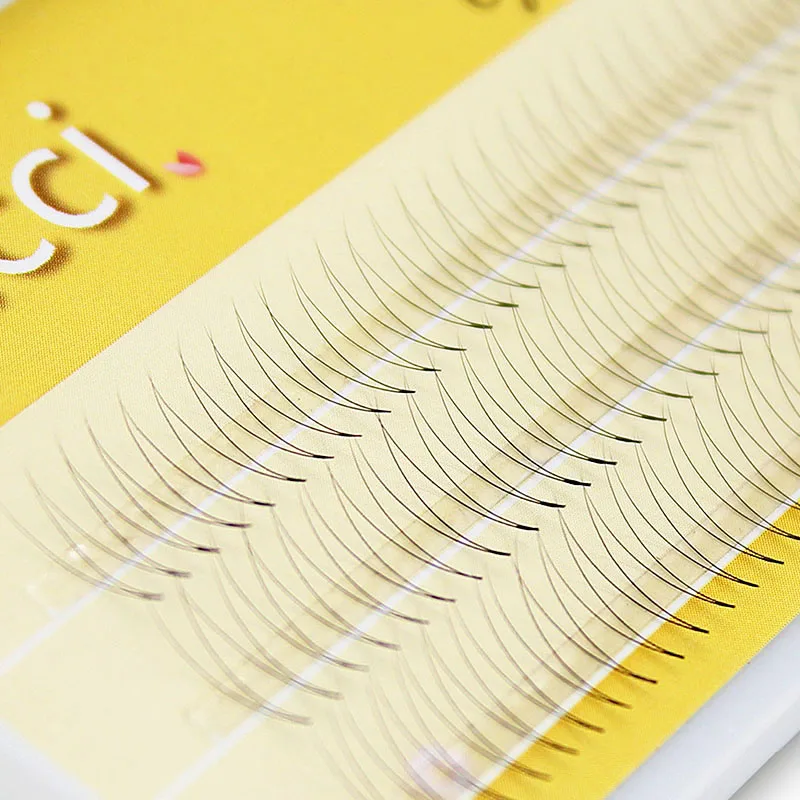 Kimcci Big Capacity 120 Bundles 2D Eyelash Extension 0.07mm Thickness True Mink Strip Eyelashes Individual Lashes Natural Style