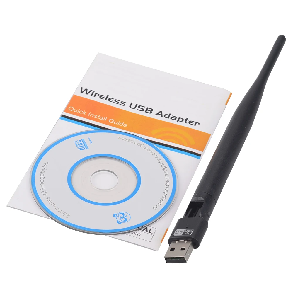 

PIXLINK 600Mbps USB Wi-Fi Adapter Dual Band 2.4G&5GHz USB WiFi Adapter Network Wireless Wlan Receiver USB 2/5DB Antenna Dongle