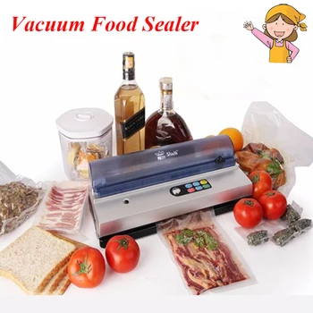 Full-Automation Vacuum Food Sealer Small Commercial Vacuum Packaging Machine Family Expenses Vacuum Sealer