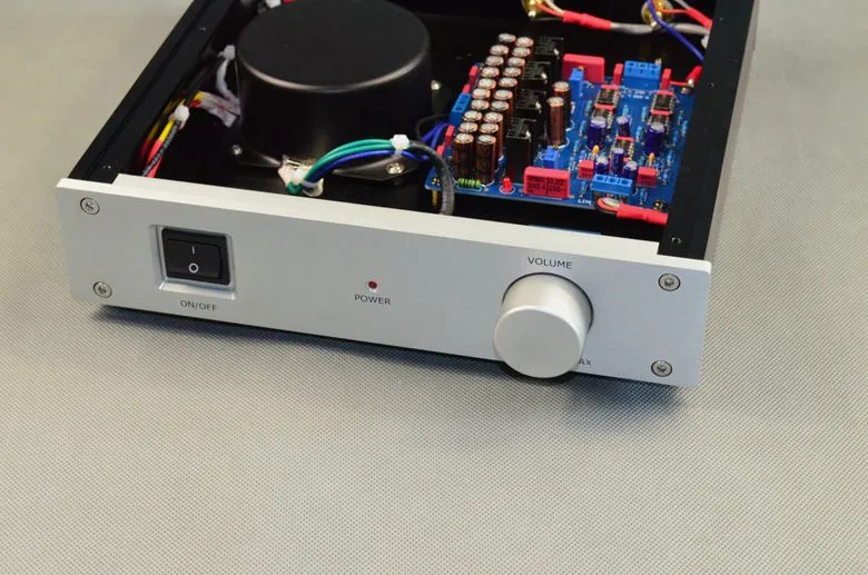 Upgraded version N5 OPA2604 Fever Class HIFI Preamplifier amplifier finished AC220V / AC110V