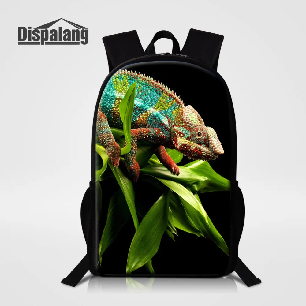 

Dispalang Lizard Pattern Backpack For Men Women Preppy Style School Bag Leisure Travel Rucksacks for Girls Teenager Book Bag