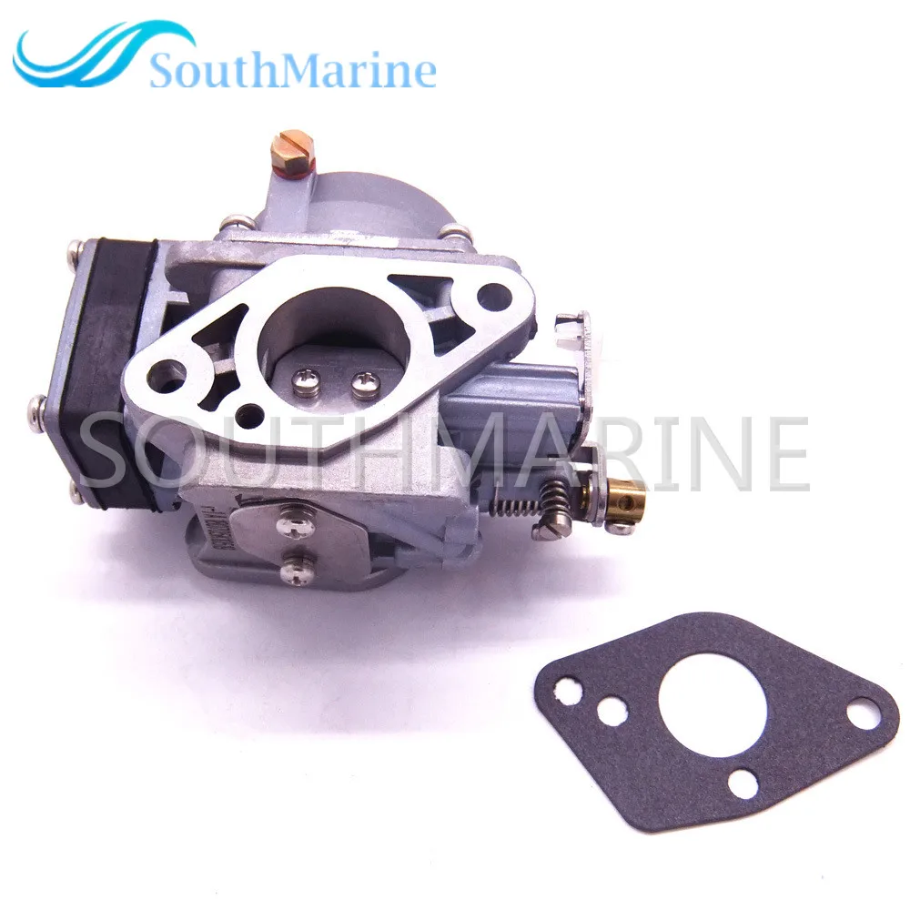 Conjunto de carburador de T5-05000500 para Motor fueraborda, junta de T8-05000012 para Parsun HDX Makara T5 T5.8 T4 BM, Motor de barco de 2 tiempos