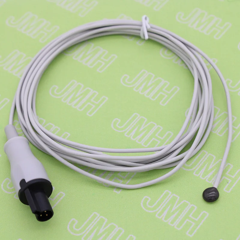 3pin reusable Infant/Pediatric skin surface Temperature probe for GE/Datex Ohmeda incubator giraffe monitor.