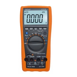 Brand VICI VC97A LCD Digital Multimeter Auto Range DMM AC DC Voltmeter Capacitance Resistance Meter 1000V True RMS Multimeters