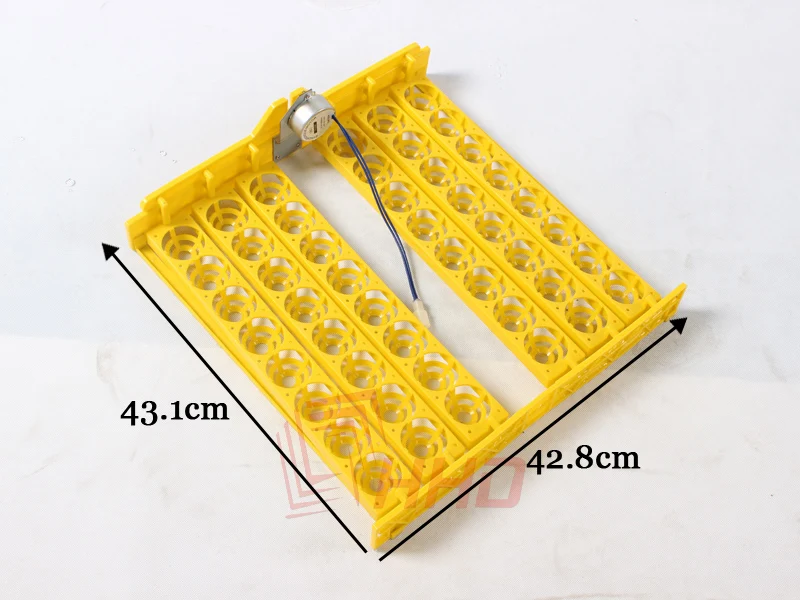 Capacity 48 Incubator Tray Accessory with Motor Turning Egg Storage Rack Duck Chicken Farming Equipment 12V 220V for YZ8-48 Wter