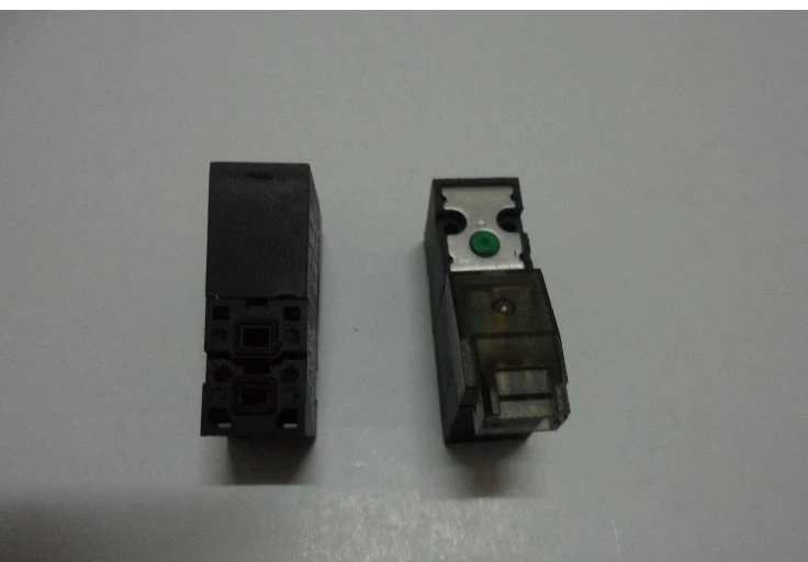Matec-máquina de calcetines, 10mm, válvula solenoide de enchufe plano 180-1604-00-9