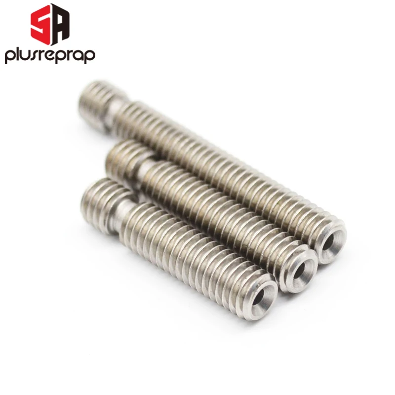 M6 Throat 26 mm 30 mm 40 mm Length with PTFE Tube Inside for MK8 1.75mm Filament Extruder RepRap 3D Printer Part