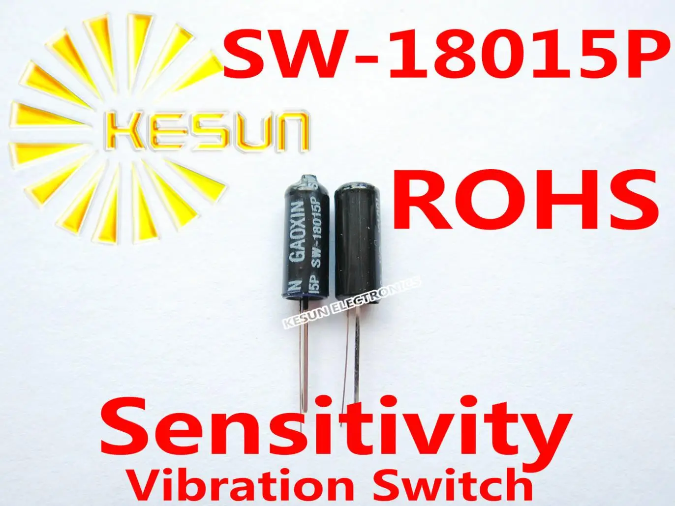 FREE SHIPPING 100PCS/LOT SW-18015P Sealed  Sensitivity Vibration switch / shaking switch / vibration sensor