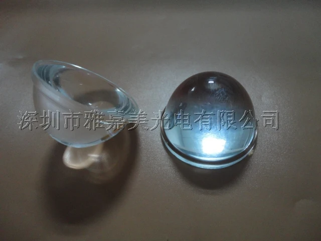 power LED Lens diameter 34MM Bullet shape High 21MM Plano Convex Optical glass lens,Optical lenses