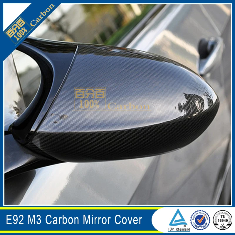 

Carbon Fiber Rearview Cover E92 M3 Mirror Cover Replacement for BMW 3 Series