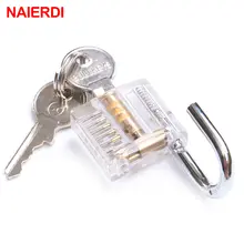 Transparent Lockpick Practice Lock #3