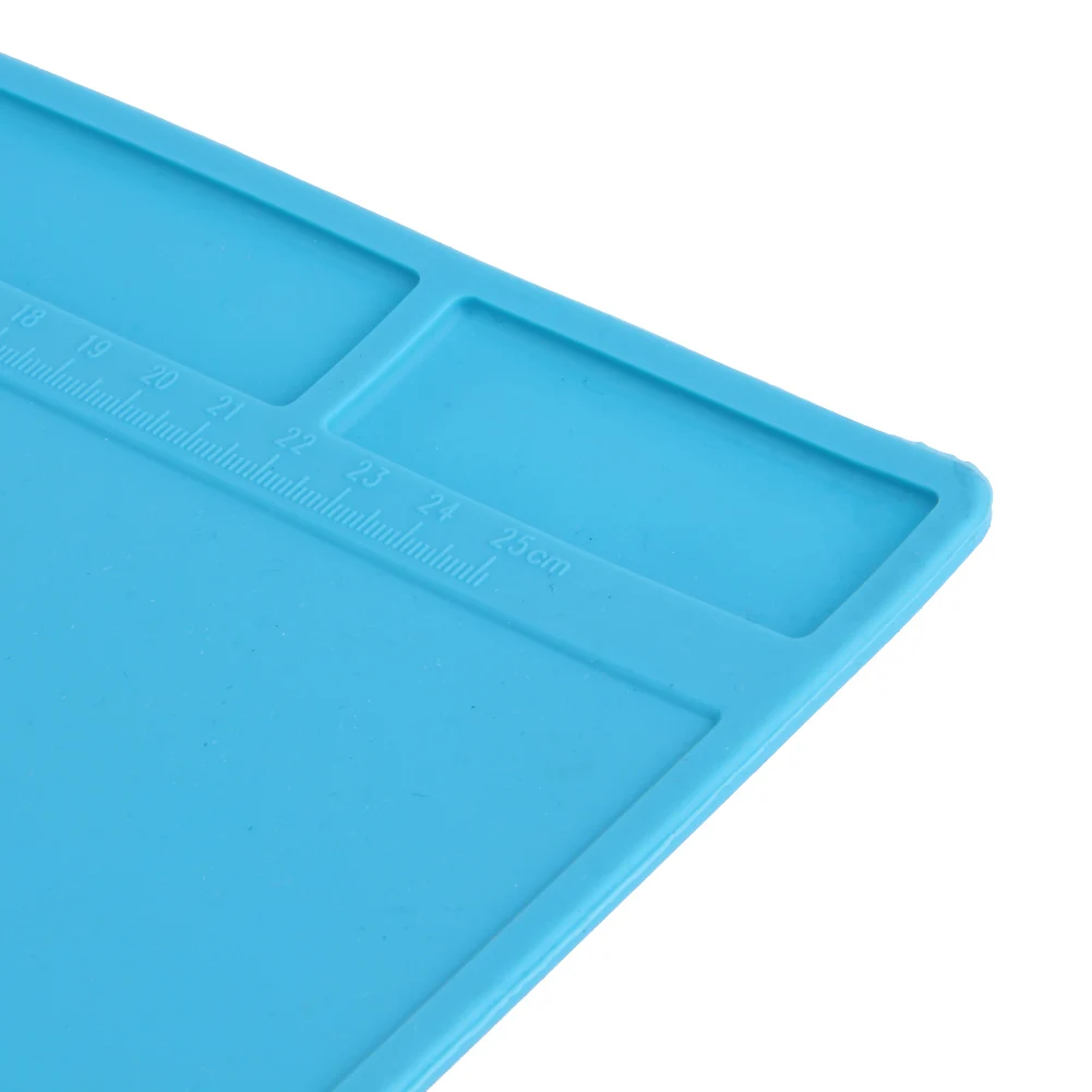 1Pc 35x25cm Heat Insulation Silicone Mat High Temperature Maintenance BGA Workbench