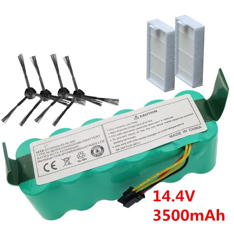 NI-MH 14.4V 3500mAh for panda X500 Battery Battery for Ecovacs Mirror CR120 Vacuum cleaner Dibea X500 X580 X600 battery