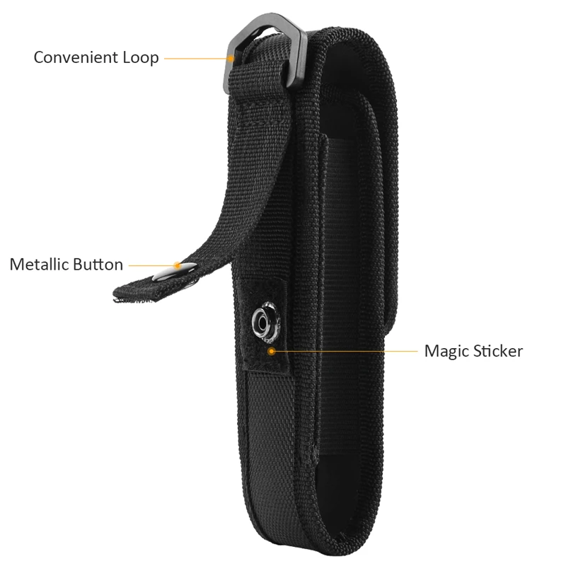 XTAR T220 – Funda MOLLE nylon para linterna táctica - imagen 3